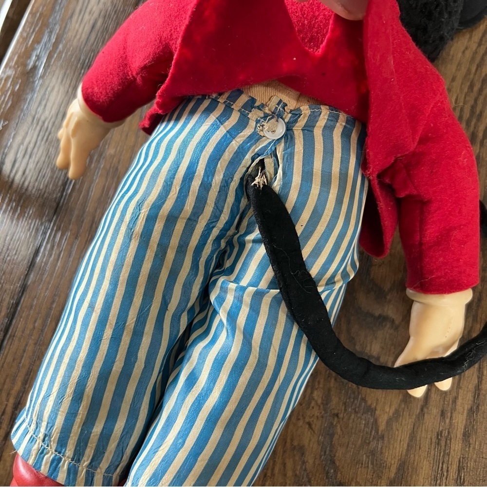 Disney Mickey Mouse Vintage Doll Large “RARE” Rubber, Face, Hands Feet, Large, - Picture 13 of 16